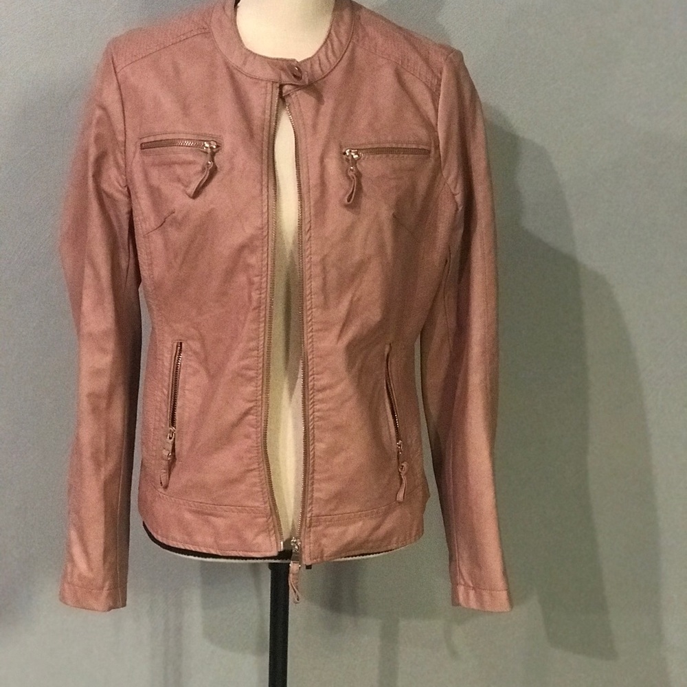 Cavalini leather jacket like new